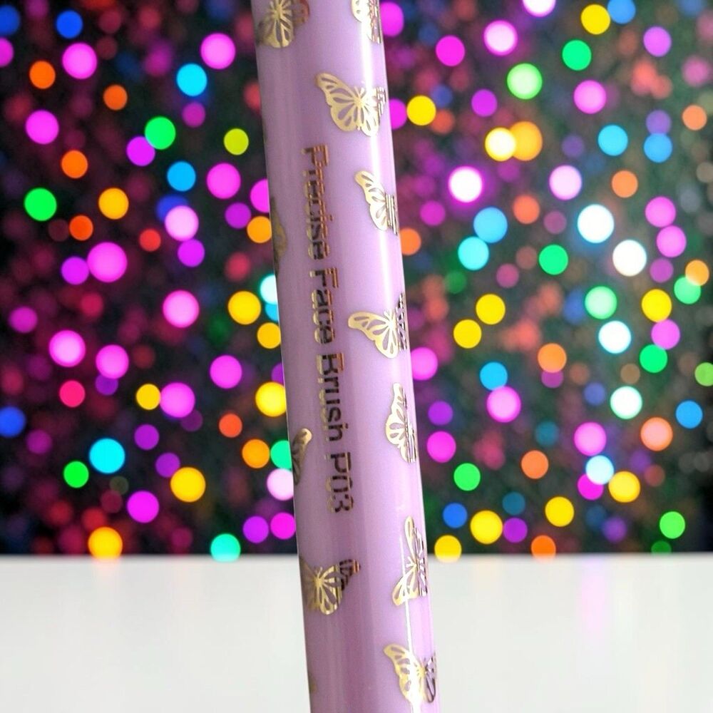 SLMISSGLAM P03 Butterfly Precise Face Brush Full Size NWOB - Picture 8 of 10